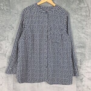 Womens Top 2X Horses Equestrian Cowgirl Button Up Western Country Ranch Rodeo